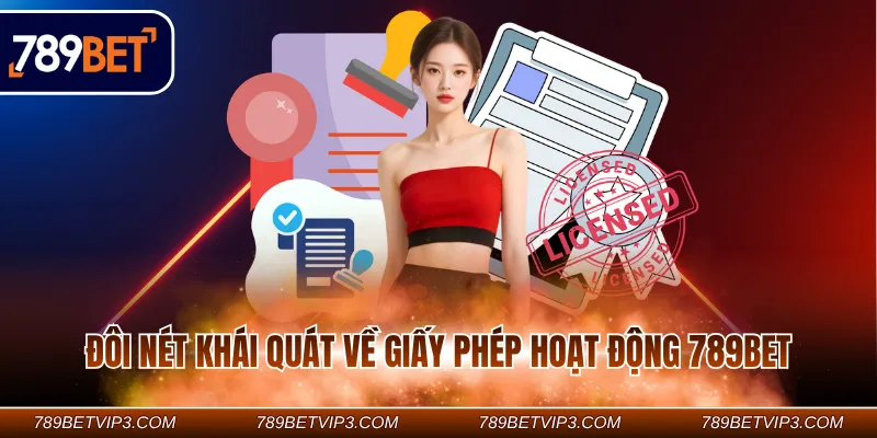 Đôi nét khái quát về giấy phép hoạt động 789Bet
